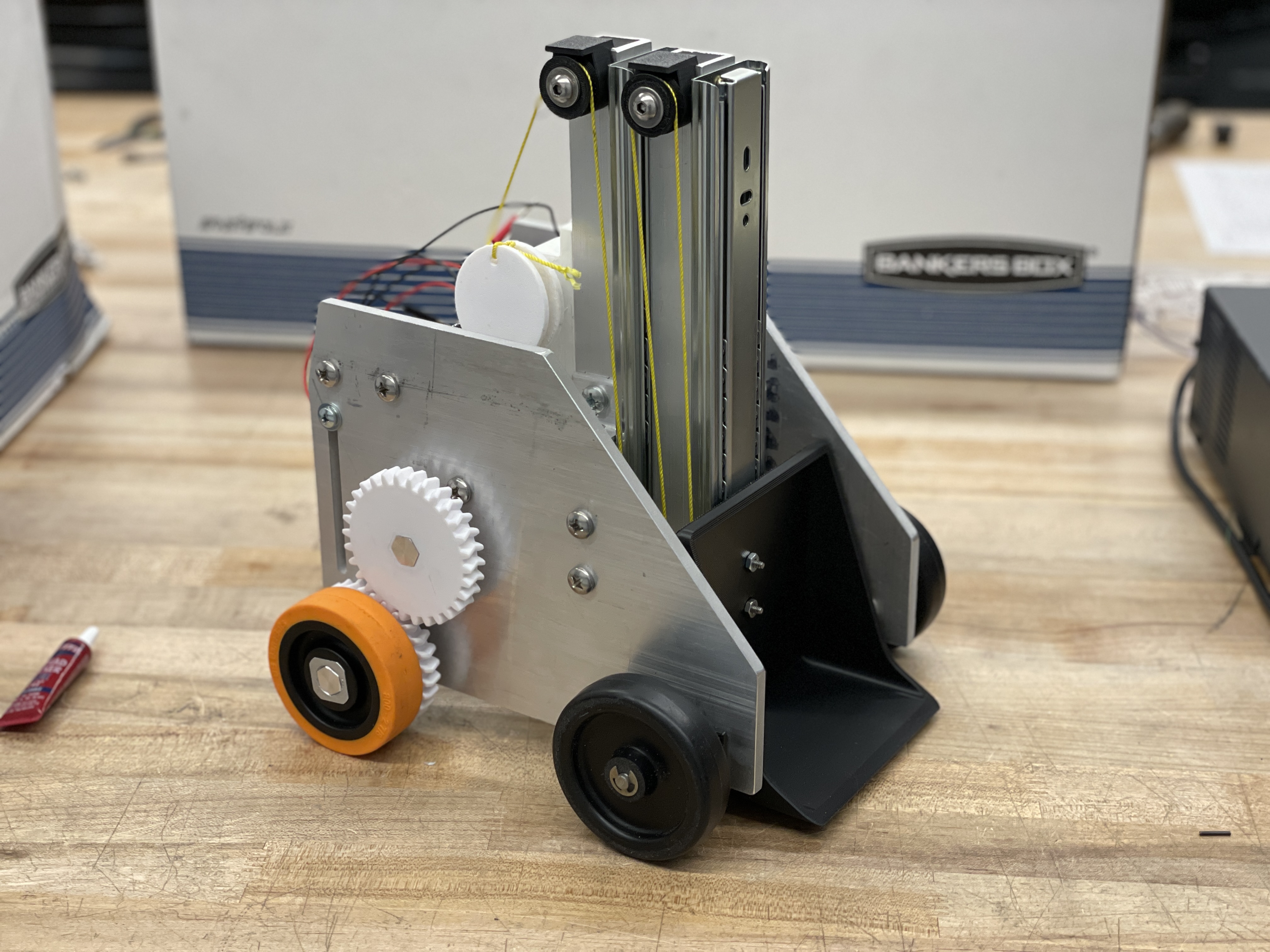 Assembled RMP with elevator lowered