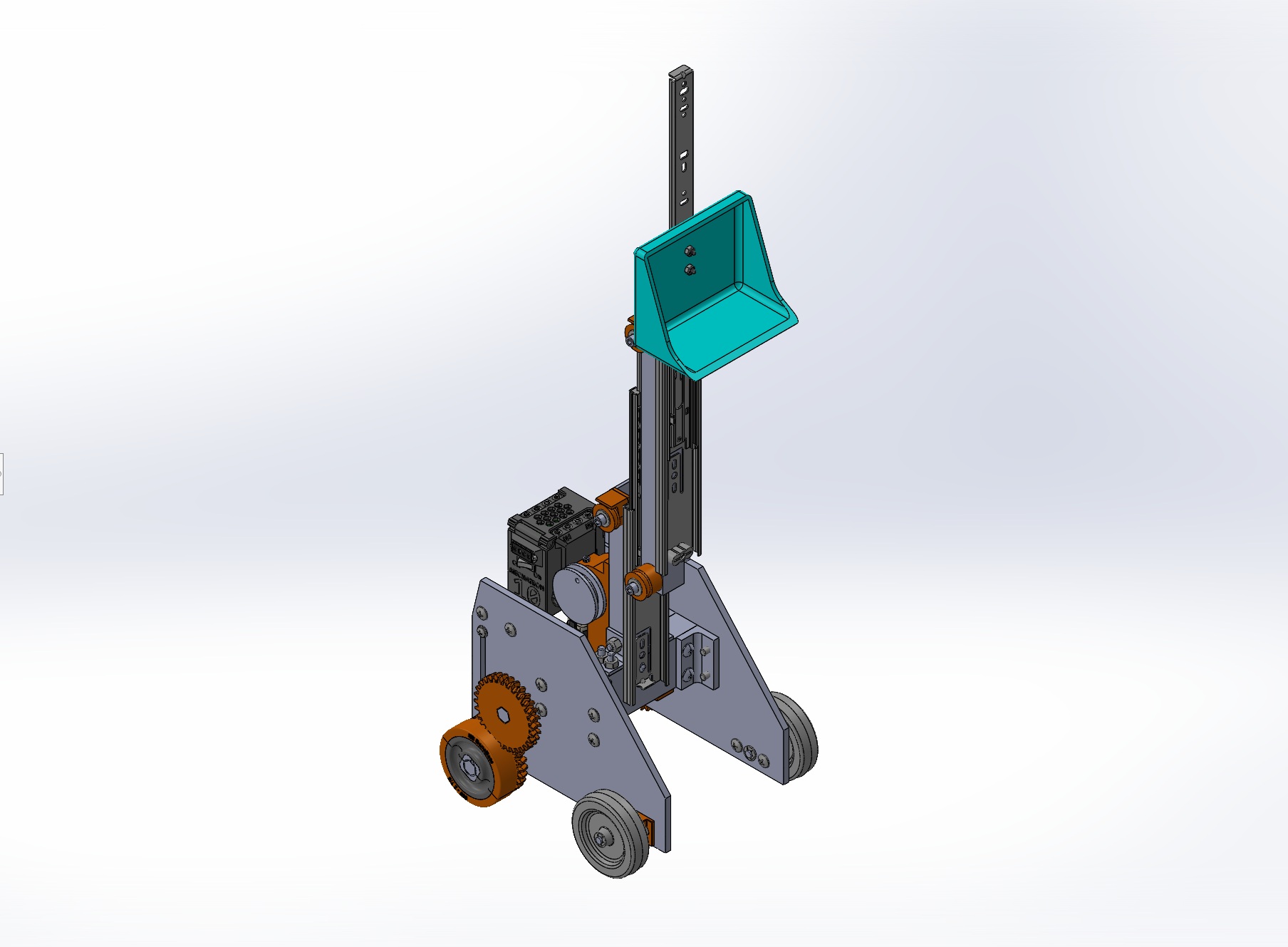 Screenshot of final CAD model